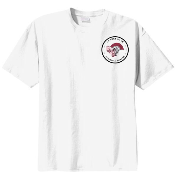 Circle Mascot Logo  - Youth Core Blend Tee Thumbnail