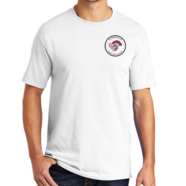 Circle Mascot Logo  - Core Blend Tee Thumbnail