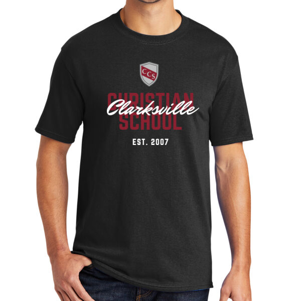 Clarksville Christian School - Core Blend Tee Thumbnail