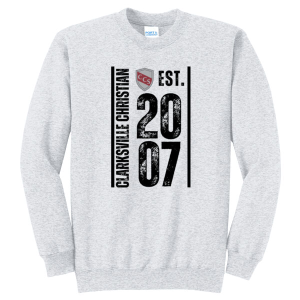 Clarksville Christian School - Core Fleece Crewneck Sweatshirt Thumbnail