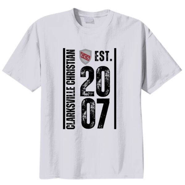Clarksville Christian School - Youth Core Blend Tee Thumbnail
