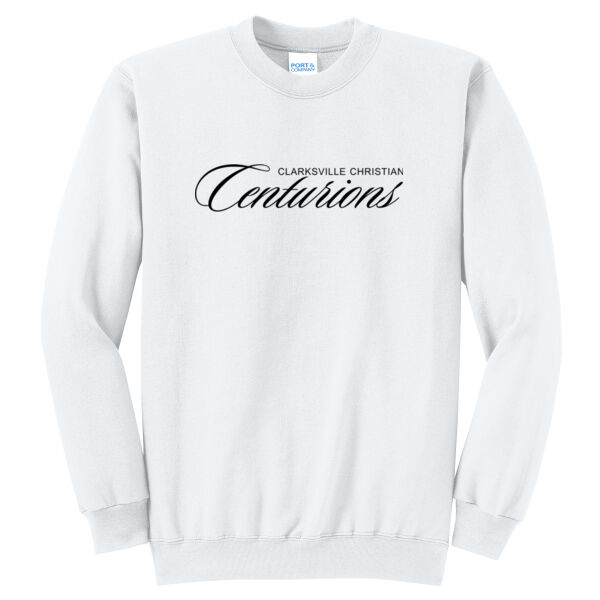 Clarksville Christian School - Core Fleece Crewneck Sweatshirt Thumbnail