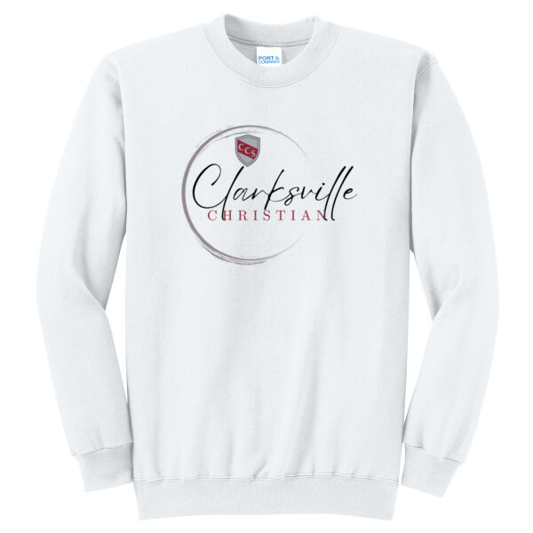 Clarksville Christian School - Core Fleece Crewneck Sweatshirt Thumbnail
