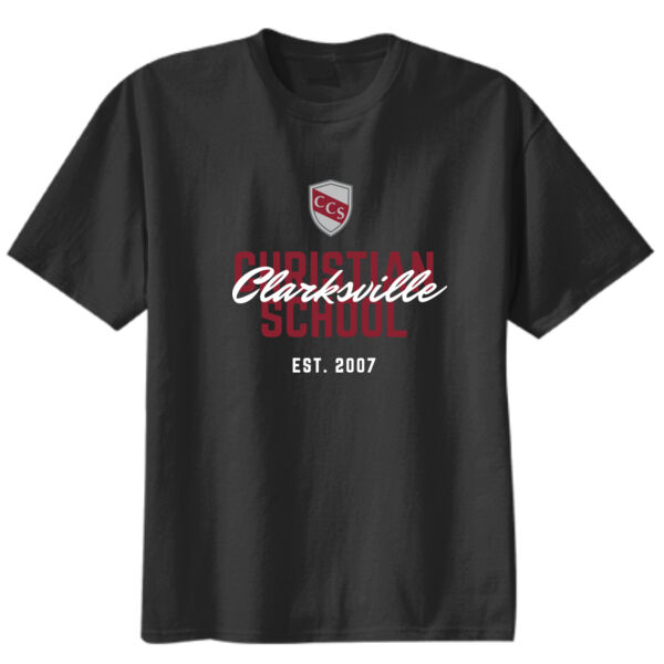 Clarksville Christian School - Youth Core Blend Tee Thumbnail