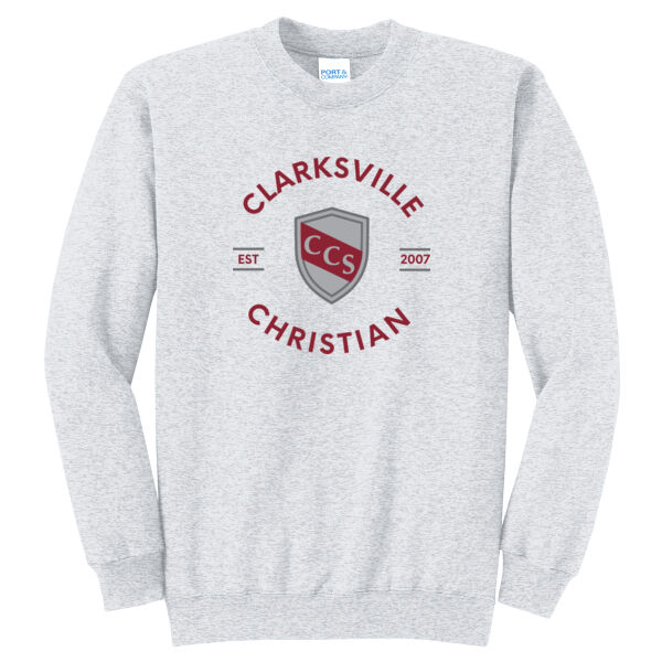 Clarksville Christian School - Core Fleece Crewneck Sweatshirt Thumbnail