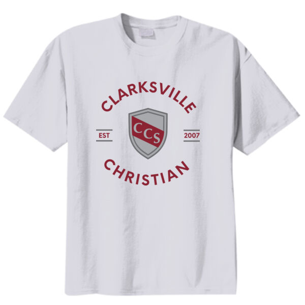 Clarksville Christian School - Youth Core Blend Tee Thumbnail