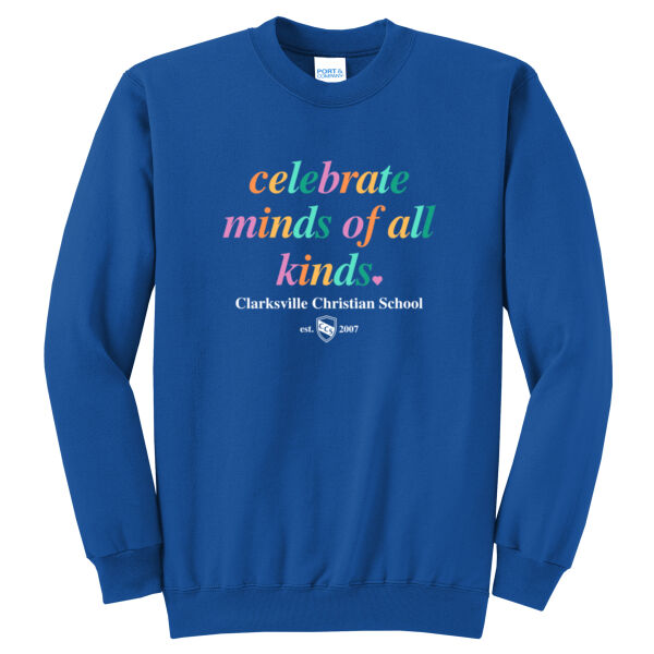 CCS Autism Awareness - Core Fleece Crewneck Sweatshirt Thumbnail