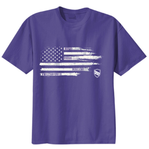 CCS Military Child - Youth Core Blend Tee Thumbnail